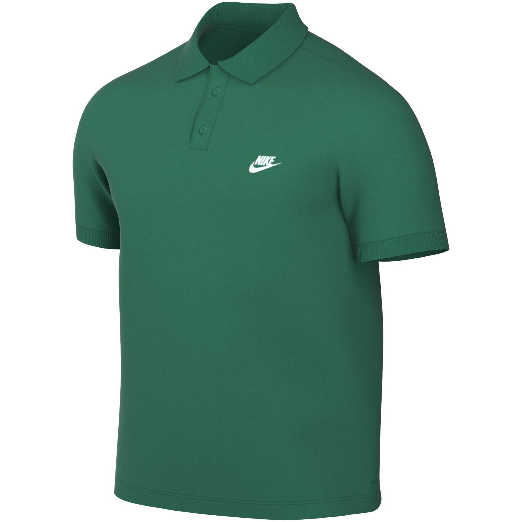 NIKE POLO CLUB PIQUE VERDE UOMO FN3894-365