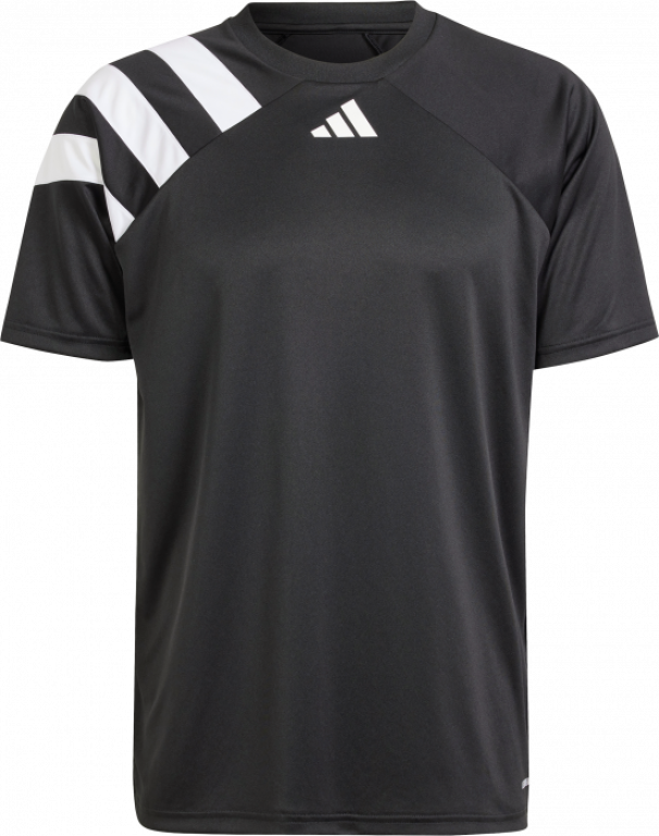 adidas adidas fortore 23 maglia uomo nero bianco - foto 1