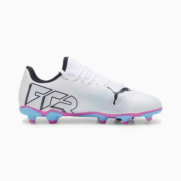 PUMA SCARPE FUTURE 7 PLAY FG/AG JR - WHITE 107734-01