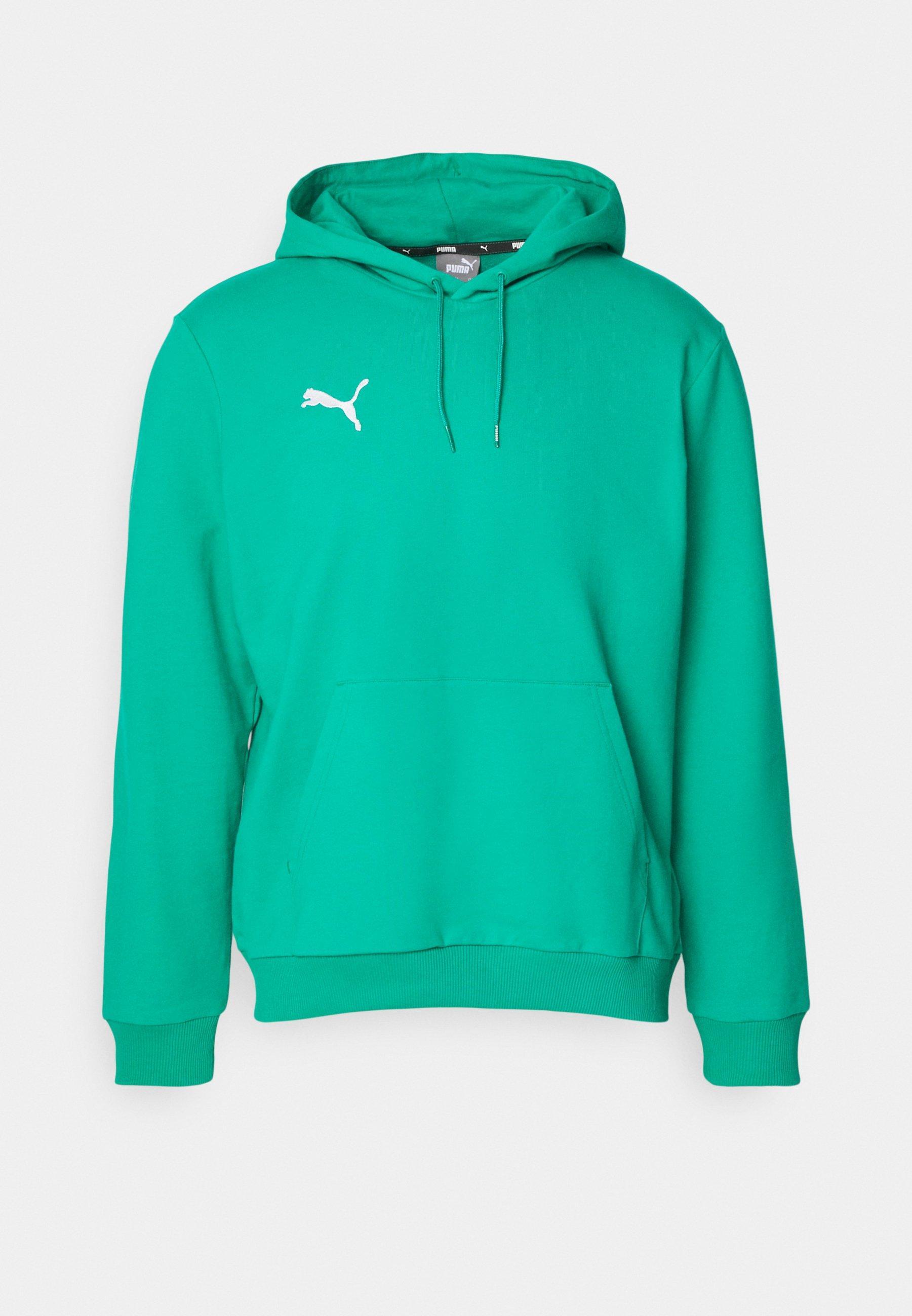 PUMA TEAMGOAL CASUALS HOODY JR - GREEN 658619-05