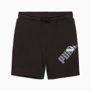 Power graphic shorts tr  bambino  nero