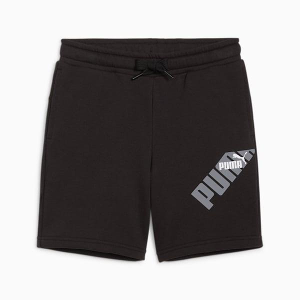 PUMA POWER GRAPHIC SHORTS TR  BAMBINO  NERO 679253-01