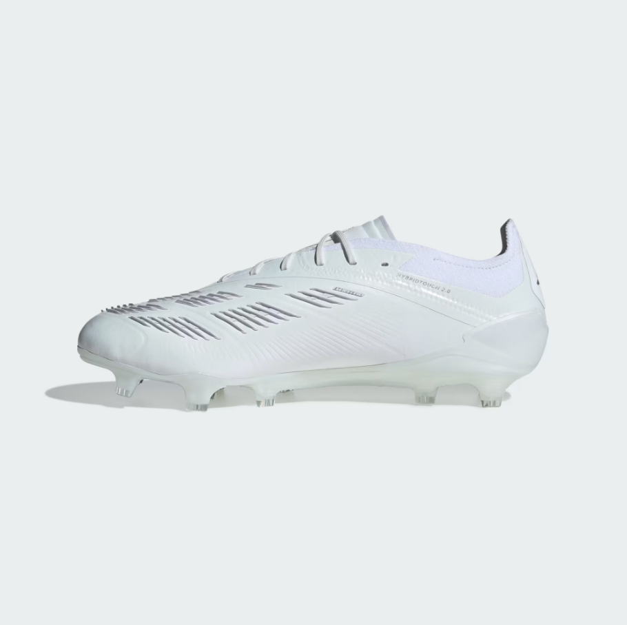 ADIDAS SCARPE CALCIO PREDATOR ELITE L FG BIANCO GRIGIO  IE1803