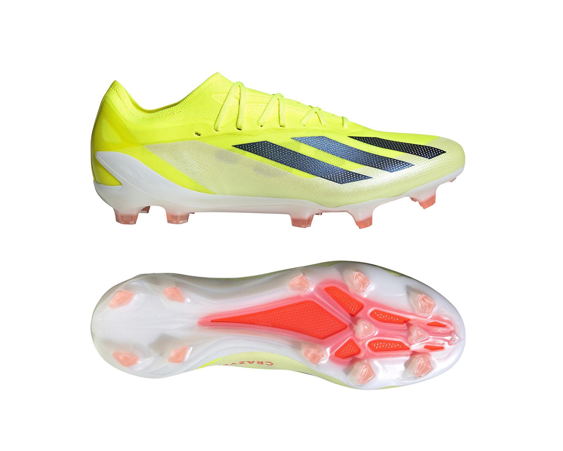 ADIDAS SCARPE X CRAZYFAST ELITE FG TERRENI SOLIDI UOMO  GIALLO FLUO IE2376