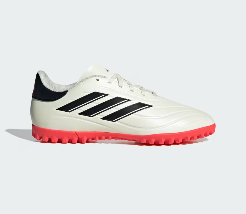 ADIDAS SCARPE CALCIO A 5 COPA PURE 2 CLUB TURF BIANCO AVORIO NERO IE7523