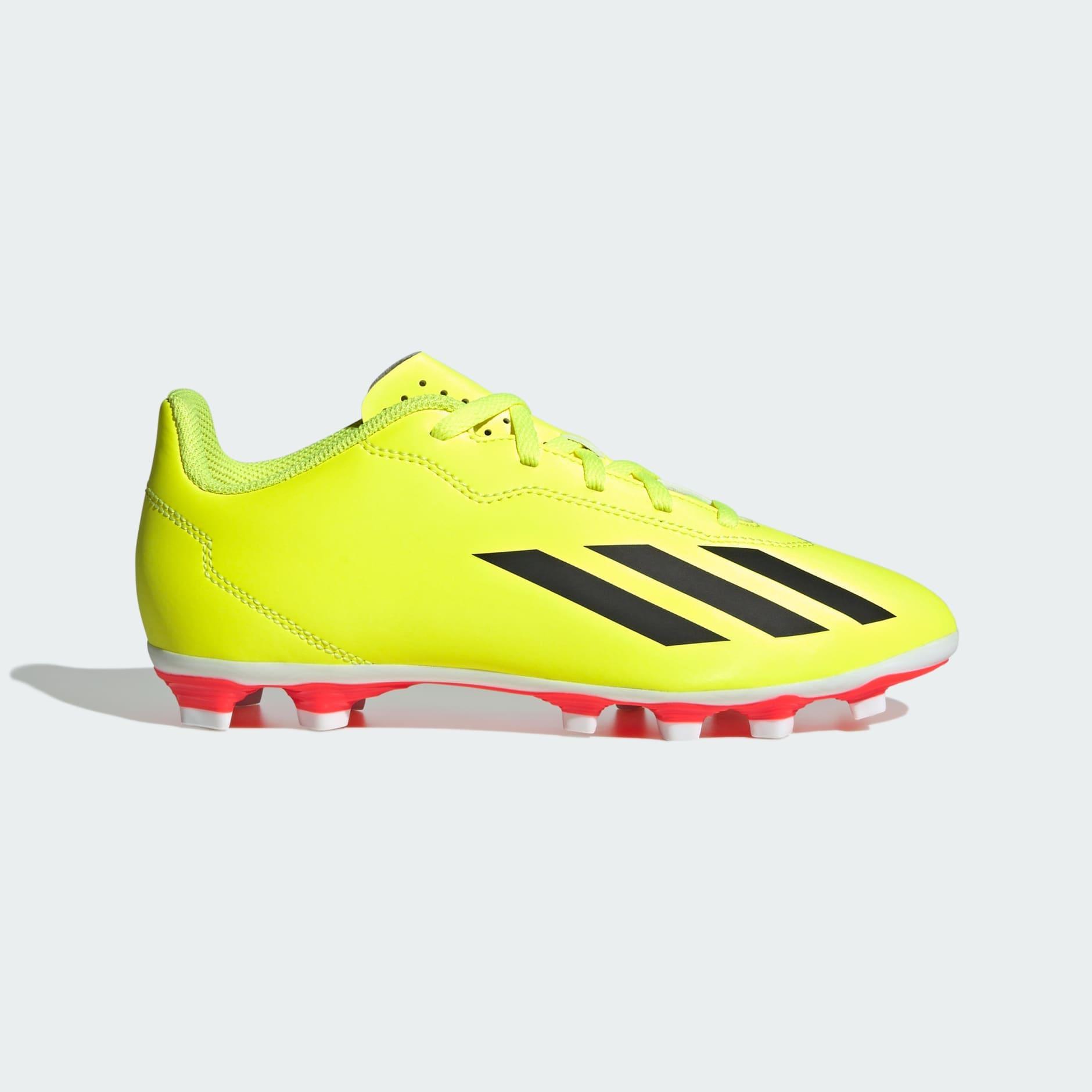 ADIDAS SCARPE X CRAZYFAST CLUB FXG JUNIOR. GIALLO FLUO IF0717