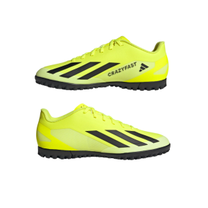 ADIDAS SCARPE CALCIO A 5 X CRAZYFAST CLUB TF GIALLO FLUO NERO