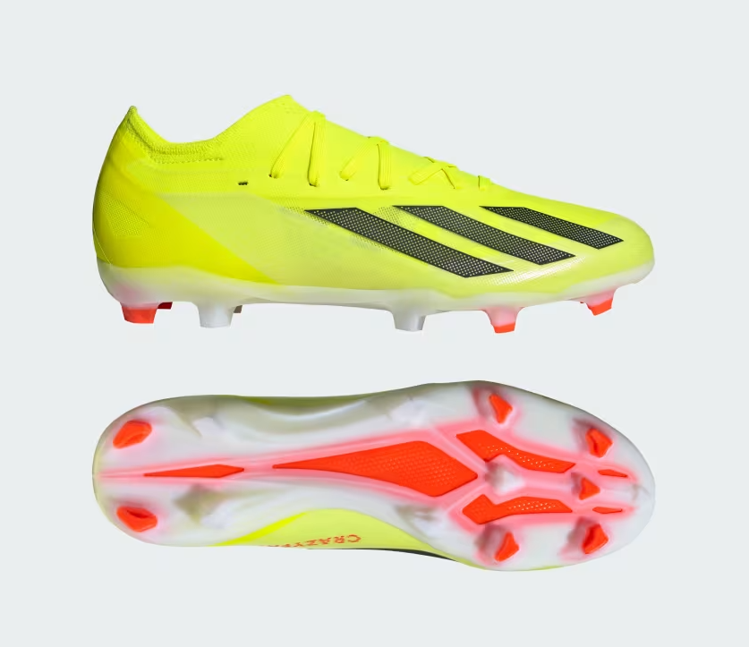 ADIDAS SCARPE CALCIO X CRAZYFAST PRO FG GIALLO FLUO' NERO  IG0601