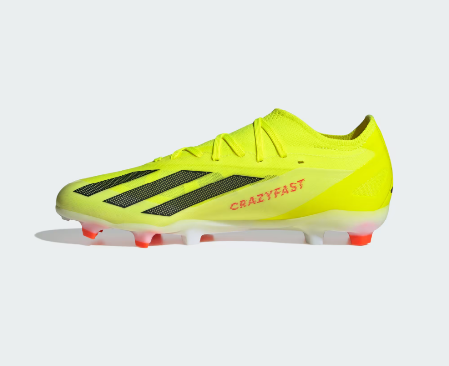 ADIDAS SCARPE CALCIO X CRAZYFAST PRO FG GIALLO FLUO' NERO  IG0601