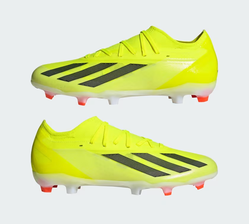 ADIDAS SCARPE CALCIO X CRAZYFAST PRO FG GIALLO FLUO' NERO  IG0601