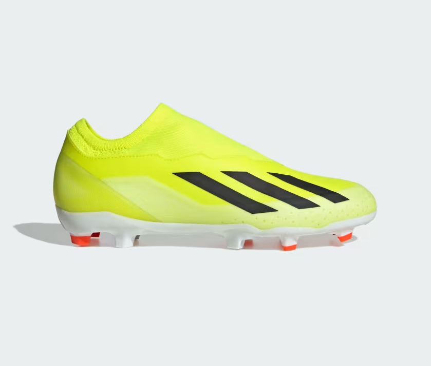 ADIDAS SCARPE CALCIO X CRAZYFAST LEAGUE LL FG GIALLO FLUO' NERO IG0622