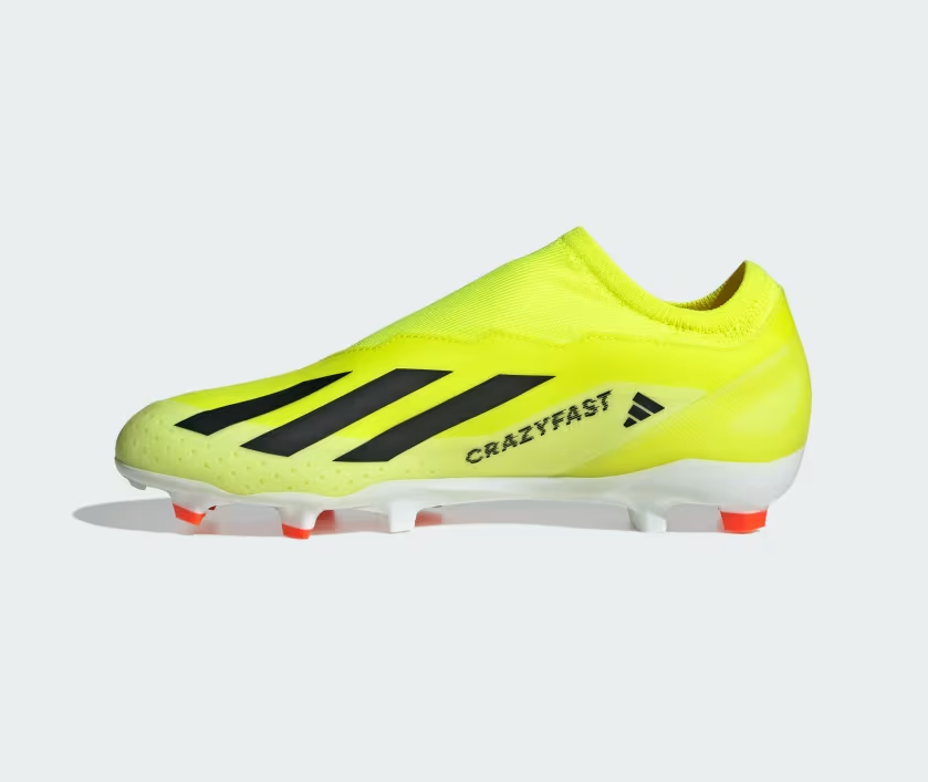 ADIDAS SCARPE CALCIO X CRAZYFAST LEAGUE LL FG GIALLO FLUO' NERO IG0622