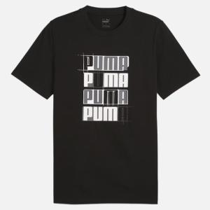 Ess+ logo lab tee - black