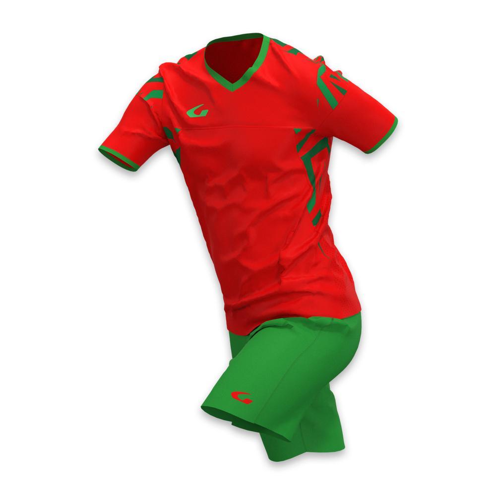 GEMS KIT NATIONAL - ROSSO/VERDE AN01-1213