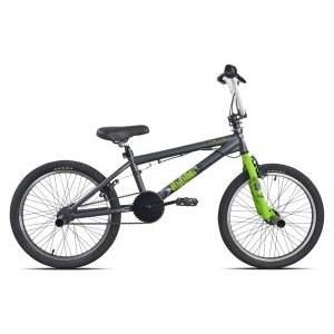 Bici t621 freestyle 20  nero-verde