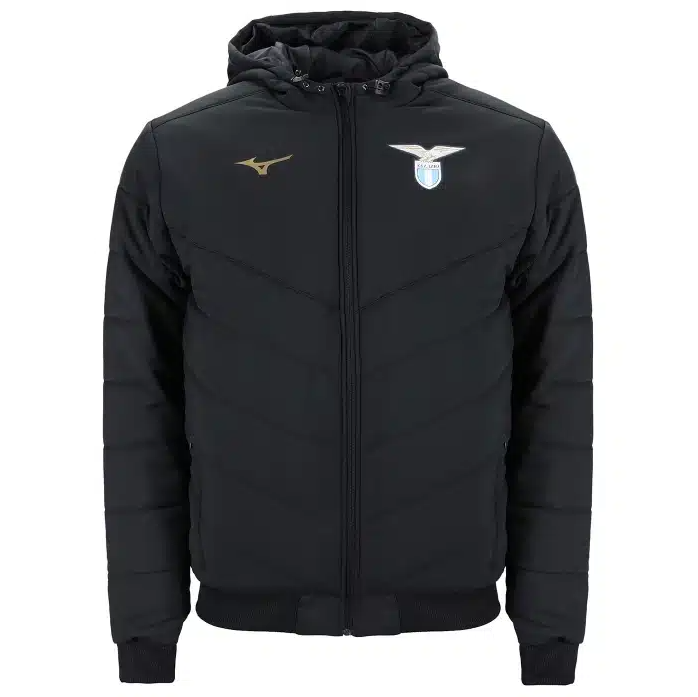 MIZUNO BOMBER JACKET SS LAZIO 23/24 JUNIOR NERO  P2GEAY82-09