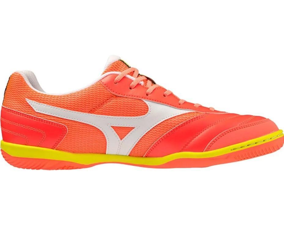 MIZUNO SCARPA CALCIO A 5 MRL SALA CLUB IN ARANCIO BIANCO Q1GA2303-80