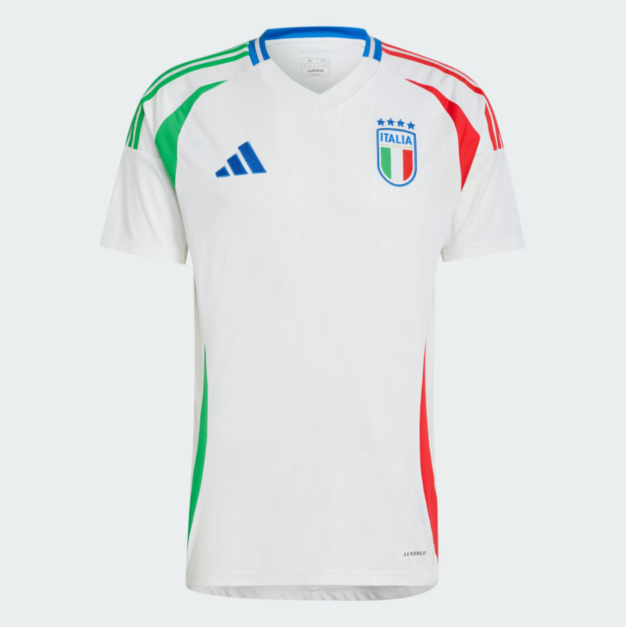 ADIDAS MAGLIA GARA AWAY NAZIONALE ITALIANA FIGC JSY 2024 BIANCA IN0656