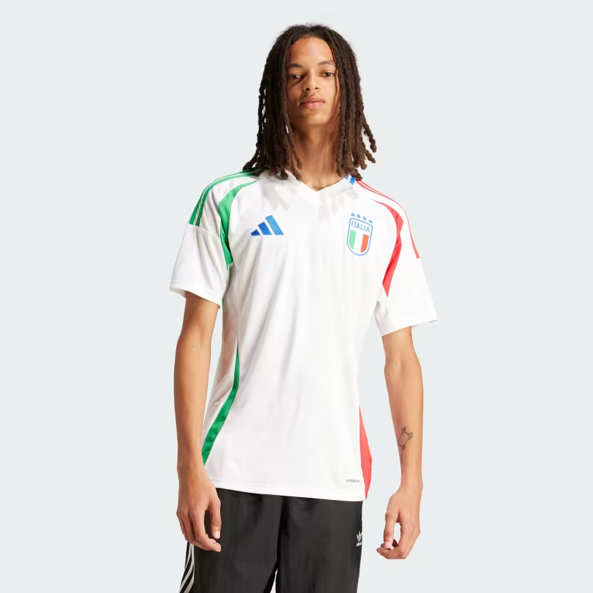 ADIDAS MAGLIA GARA AWAY NAZIONALE ITALIANA FIGC JSY 2024 BIANCA IN0656