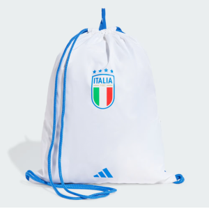 Sacca nazionale italiana figc gymsack 2024 bianca