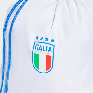 Sacca nazionale italiana figc gymsack 2024 bianca