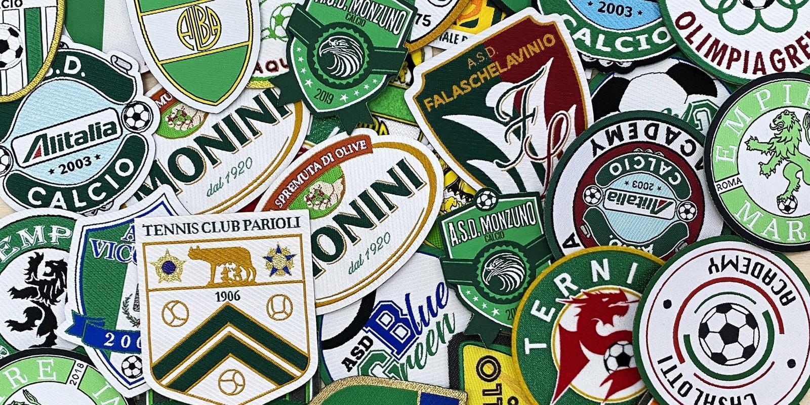 PATCH HD APPLICAZIONE ABBIGLIAMNETO SPORTIVO  MINIMO ACQUISTO. 300 PZ