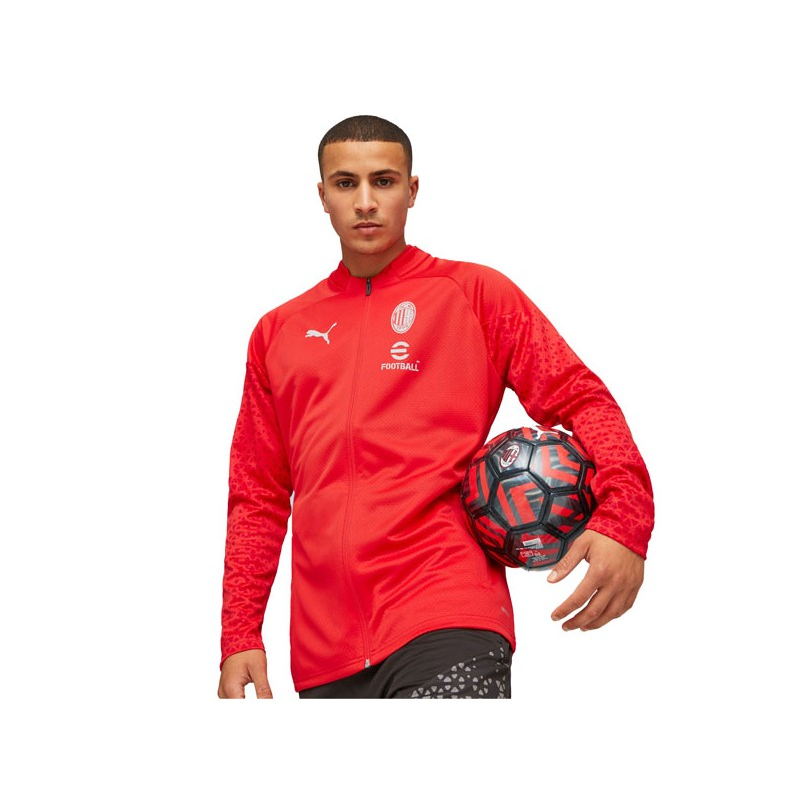 PUMA AC MILAN  TRAINING JACKET 23/24 -ROSSO 772252-12