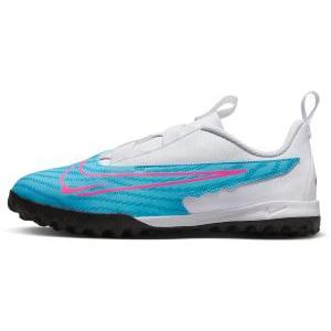 Scarpe phantom gx academy junior turf celeste bianco