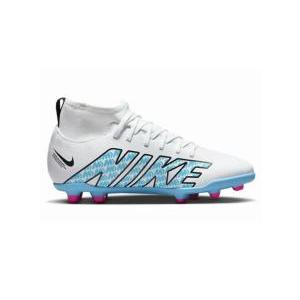 Scarpe mercurial superfly 9 club junior bianco blu