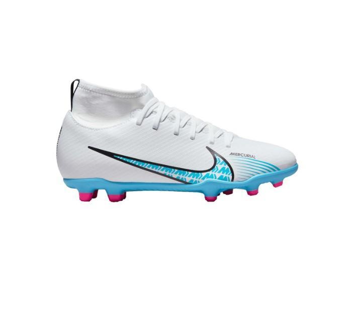 NIKE SCARPE MERCURIAL SUPERFLY 9 CLUB JUNIOR BIANCO BLU DJ5959-146