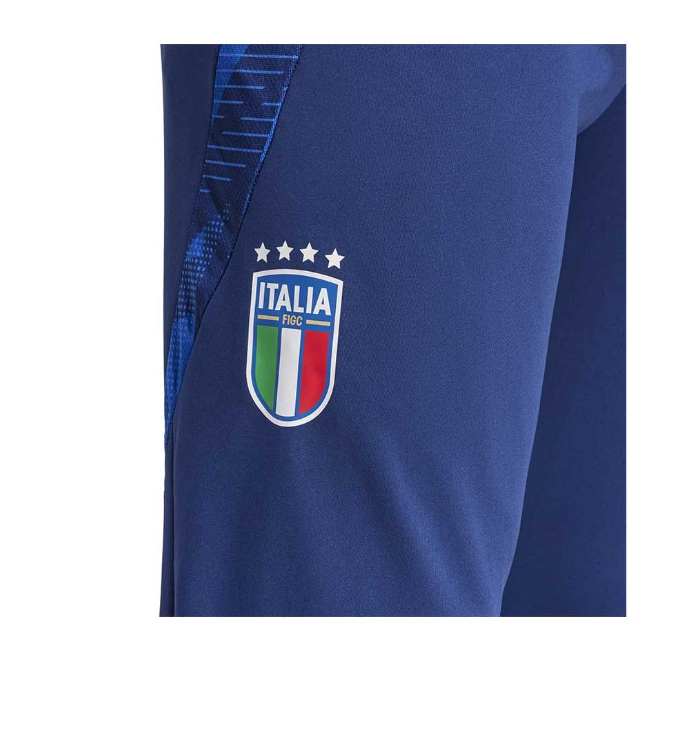 ADIDAS PANTALONE TUTA NAZIONALE ITALIANA FIGC TR PANT BLU IQ2163