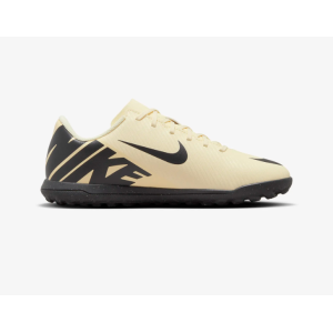 Scarpa calcio a 5 mercurial vapor 15 club junior beige nero