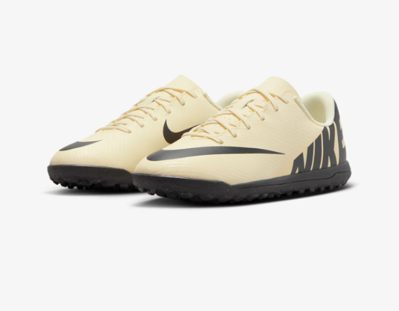 NIKE SCARPA CALCIO A 5 MERCURIAL VAPOR 15 CLUB JUNIOR BEIGE NERO DJ5956-700