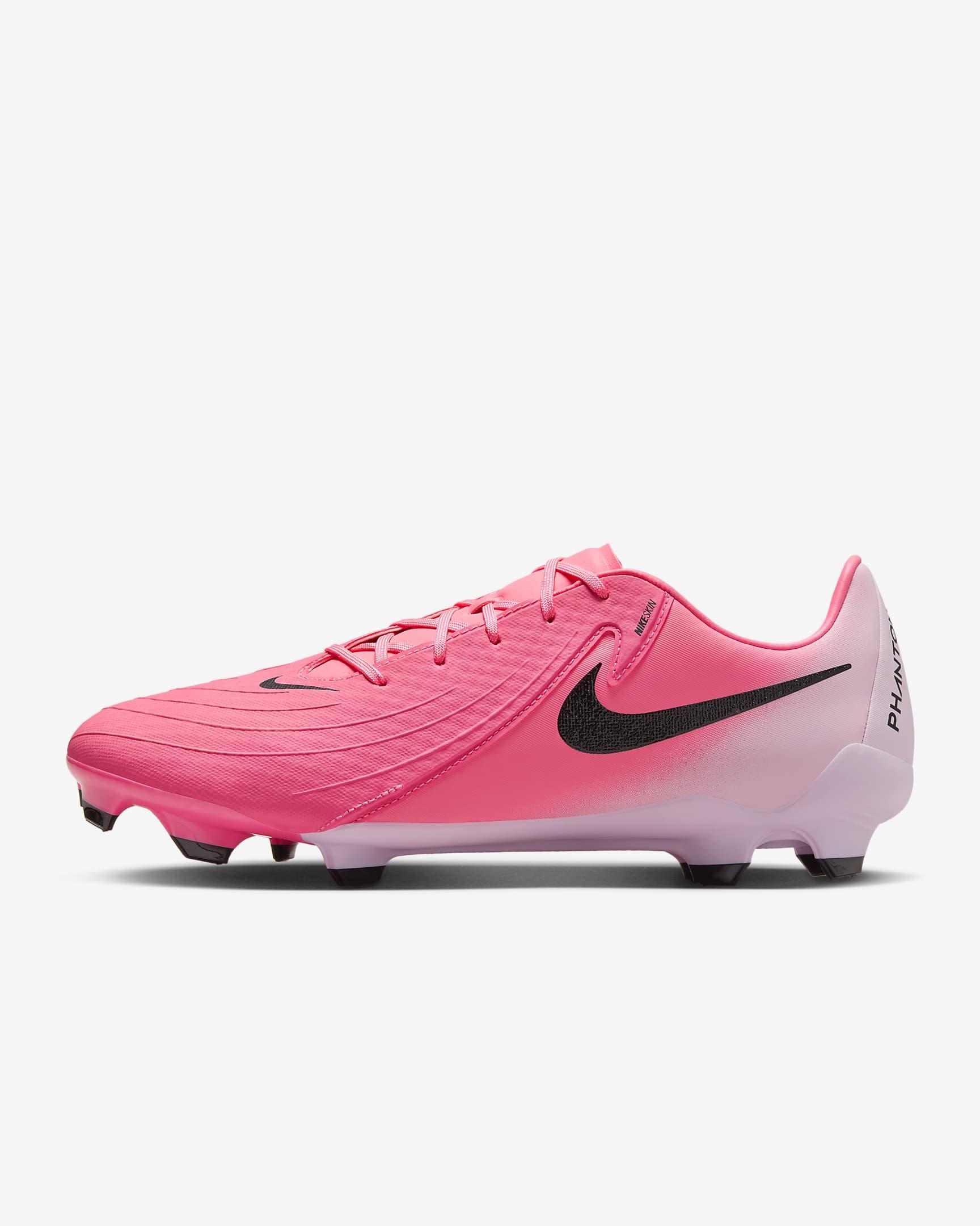 NIKE SCARPA PHANTOM GX II ACADEMY FG/MG - SUNSET PULSE/BLACK FD6723-600