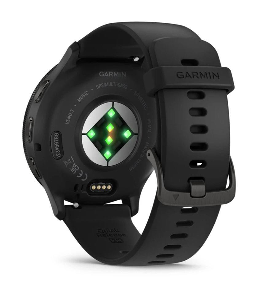 garmin garmin venu 3 gps wi-fi black 010-02784-01