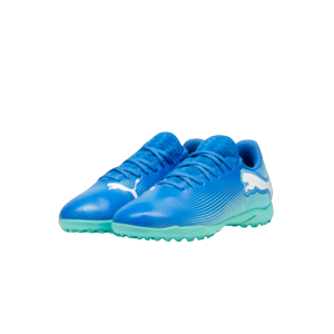 Scarpe future 7 play tt jr - blue