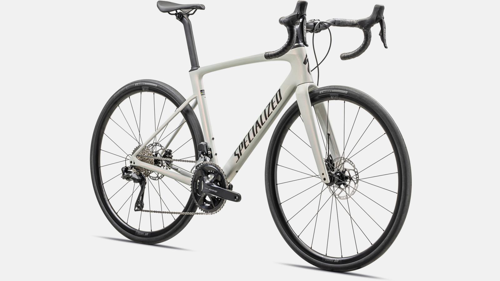 specialized roubaix comp red ghost pearl over dune - white/metallic obsidian - foto 2