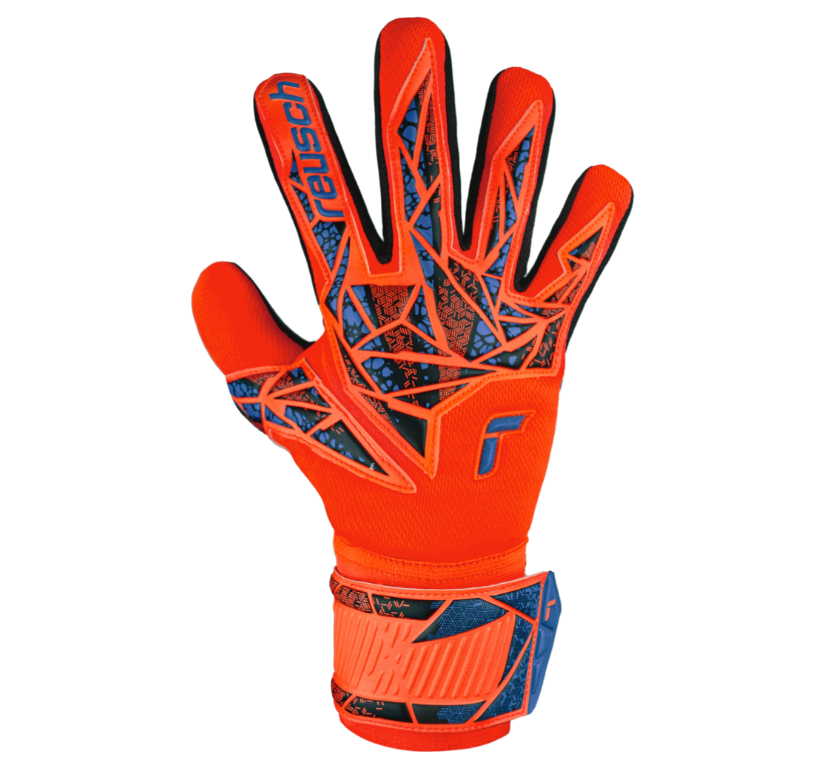 REUSCH GUANTI ATTRAKT SILVER NC ARANCIO BLU ELETTRICO 5470255-2211