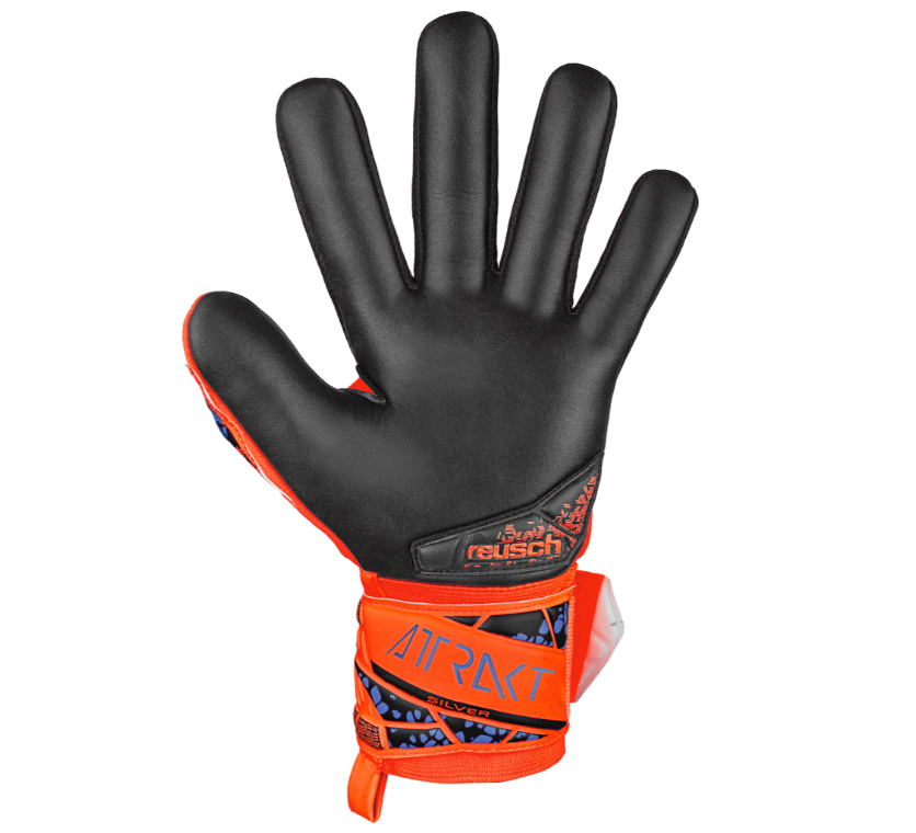 REUSCH GUANTI ATTRAKT SILVER NC ARANCIO BLU ELETTRICO 5470255-2211