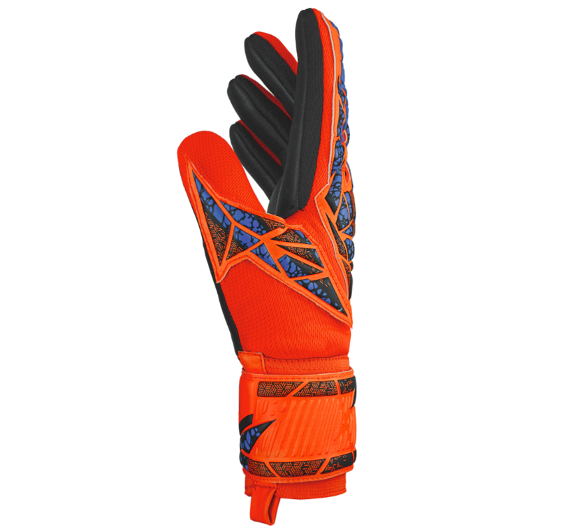 REUSCH GUANTI ATTRAKT SILVER NC ARANCIO BLU ELETTRICO 5470255-2211