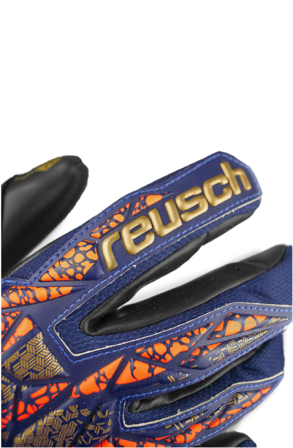 REUSCH GUANTI PORTIERE ATTRAKT GOLD X BLU ORO  5470945-4411