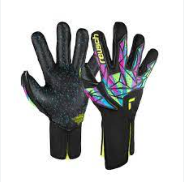 REUSCH GUANTI ATTRAKT FUSION STRAPLESS NERO MULTICOLOR 5470979-7052