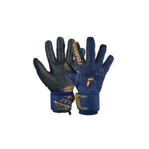 Guanti attrakt freegel fusion goaliator - premium blue/gold