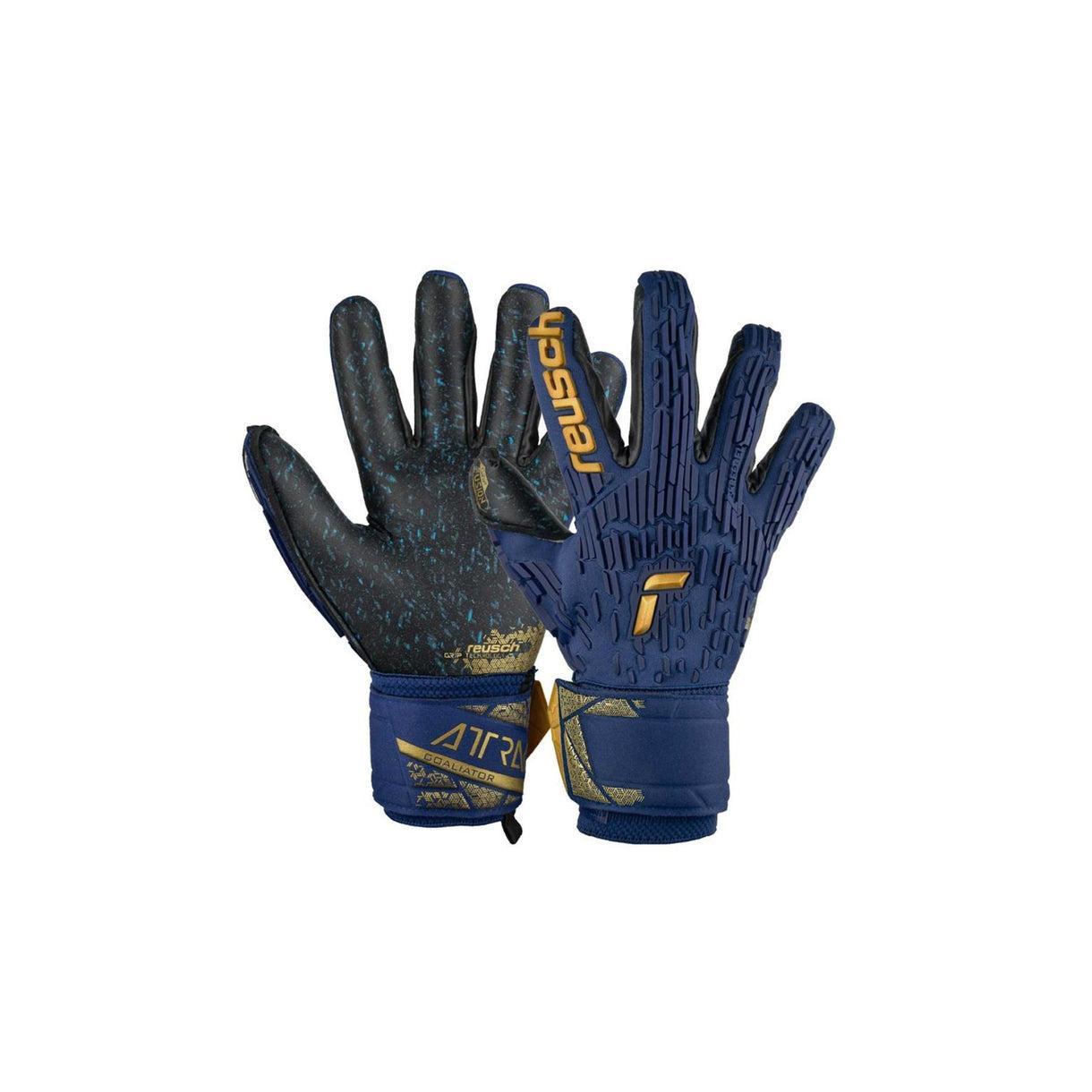 REUSCH GUANTI ATTRAKT FREEGEL FUSION GOALIATOR - PREMIUM BLUE/GOLD 5470995-4411