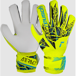 Guanti attrakt solid junior giallo fluo blu