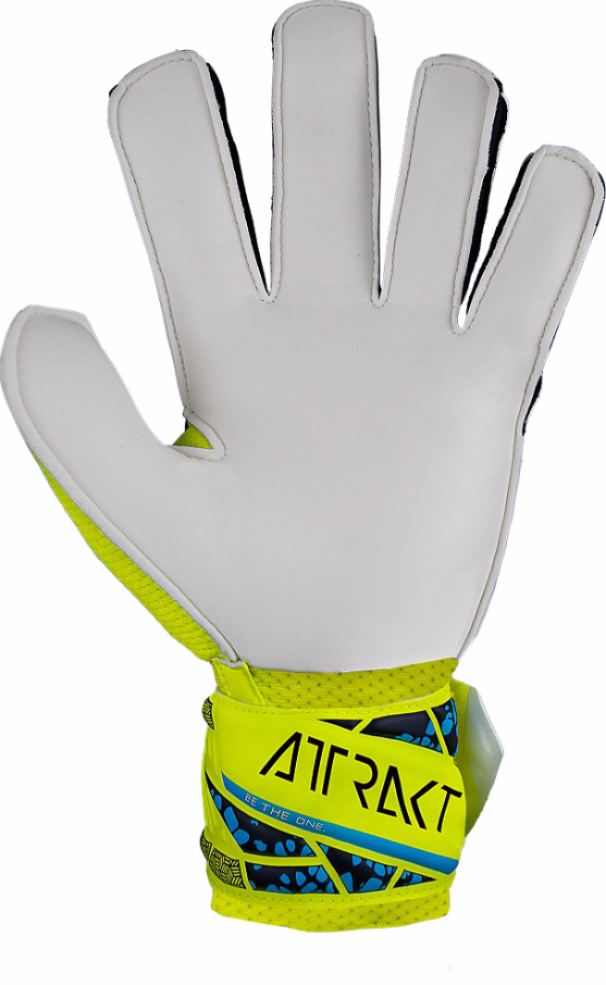 REUSCH GUANTI ATTRAKT SOLID JUNIOR GIALLO FLUO BLU 5472515-2111