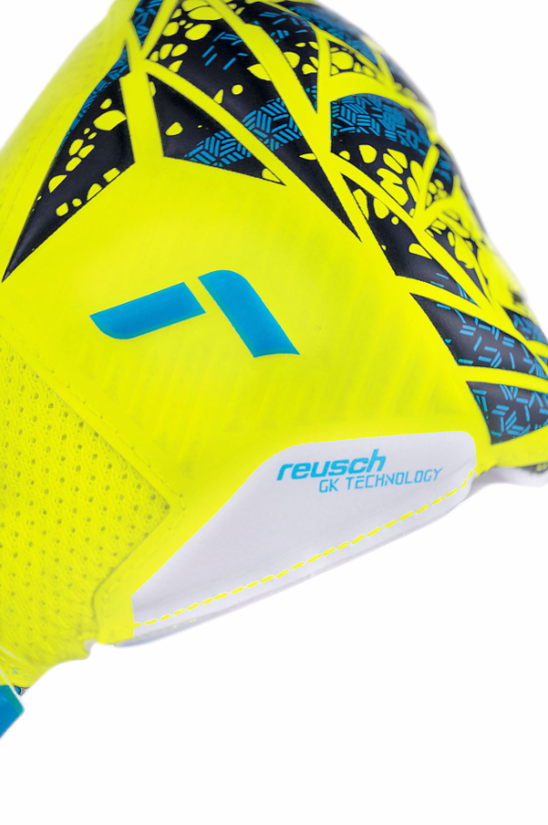 REUSCH GUANTI ATTRAKT SOLID JUNIOR GIALLO FLUO BLU 5472515-2111