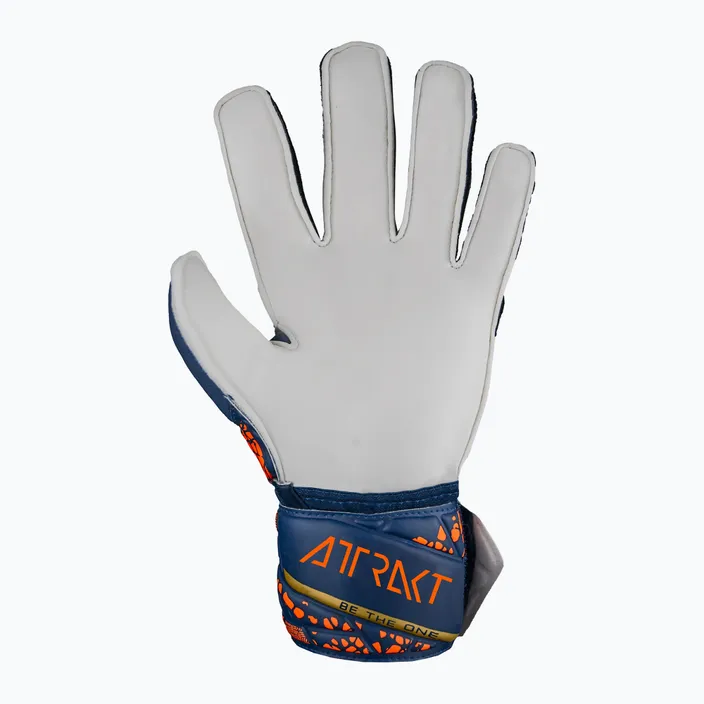 REUSCH GUANTI ATTRAKT SOLID JUNIOR BLU ORO ARANCIO 5472515-4410