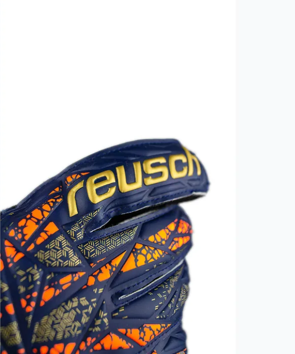 REUSCH GUANTI ATTRAKT SOLID JUNIOR BLU ORO ARANCIO 5472515-4410