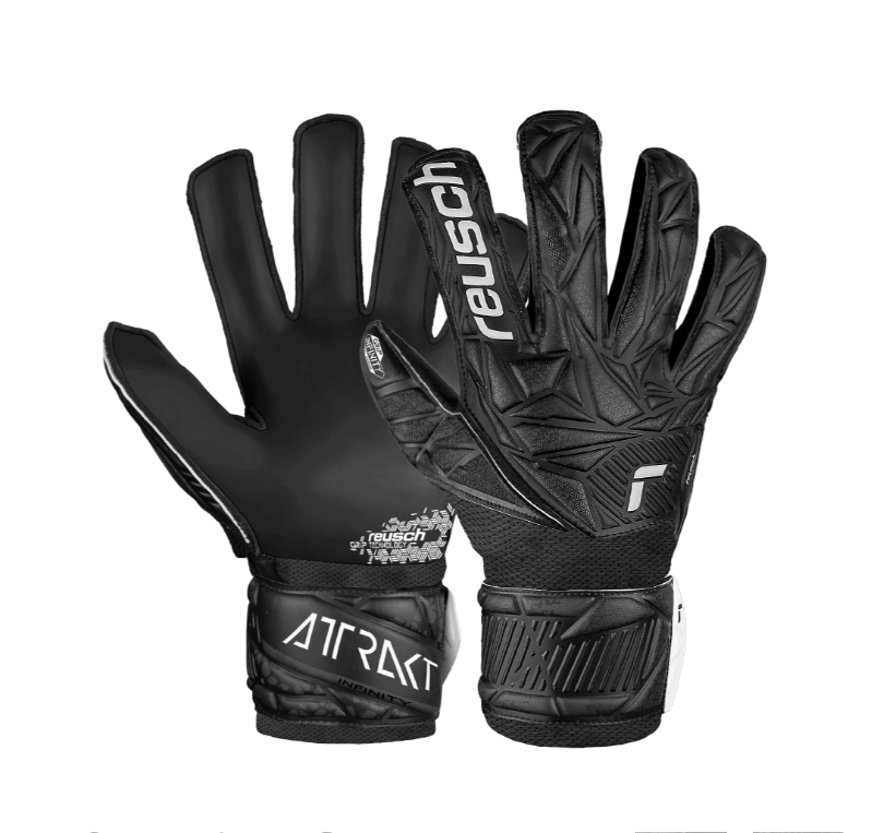 REUSCH GUANTI PORTIERE ATTRAKT INFINITY JUNIOR NERO 5472715-7700